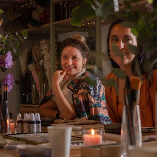 Floral Workshop ¡with wine!