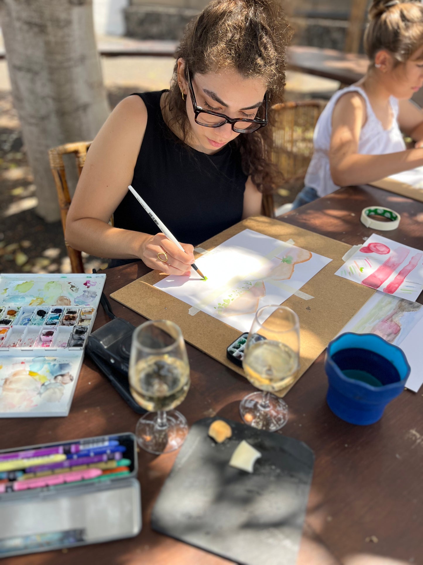 Experiencia Artística entre viñedos y volcanes