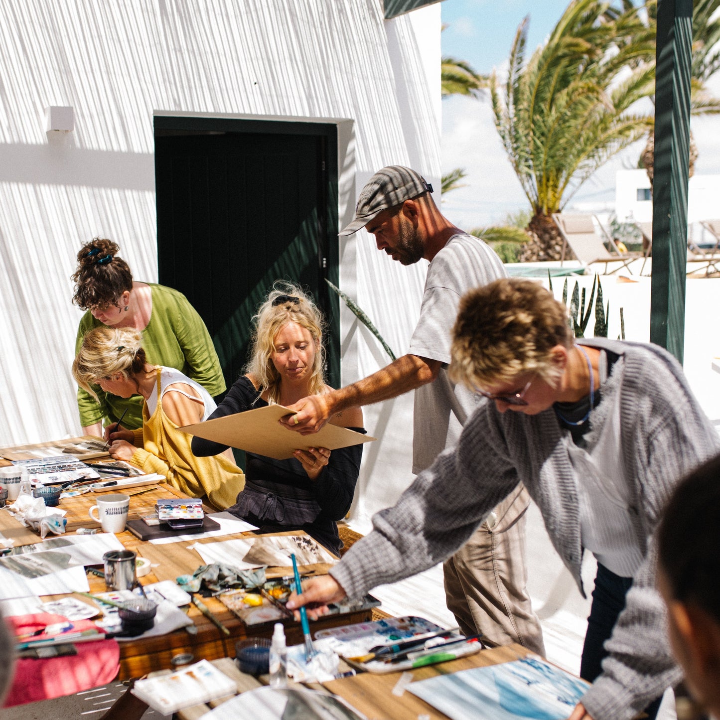 Illustration Art Retreat