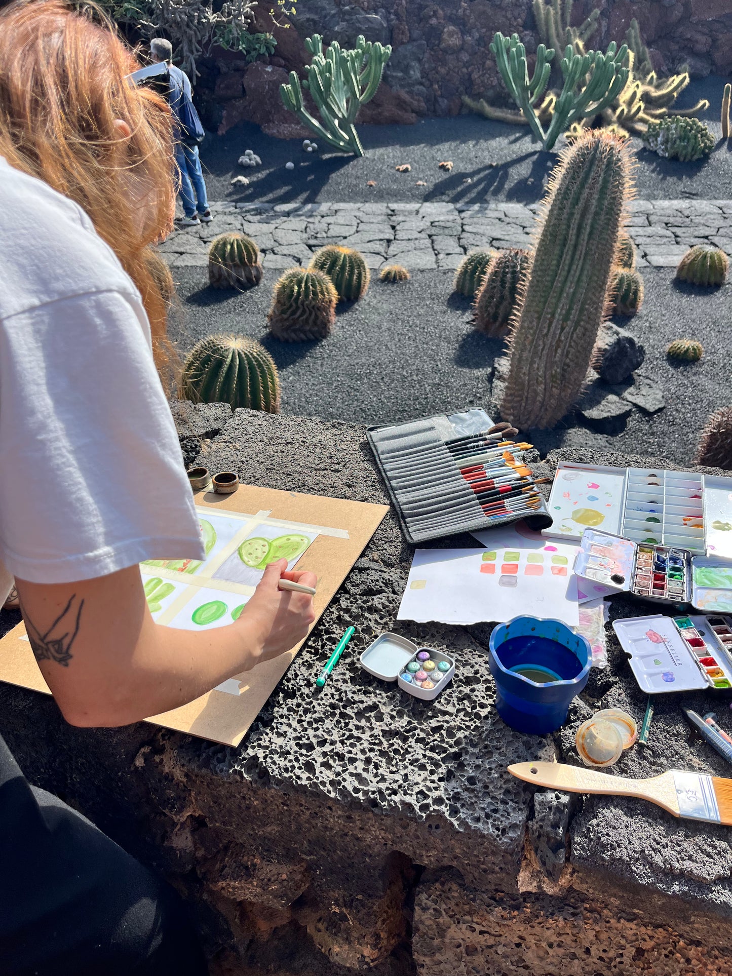 Jardín de Cactus Art Day Experience