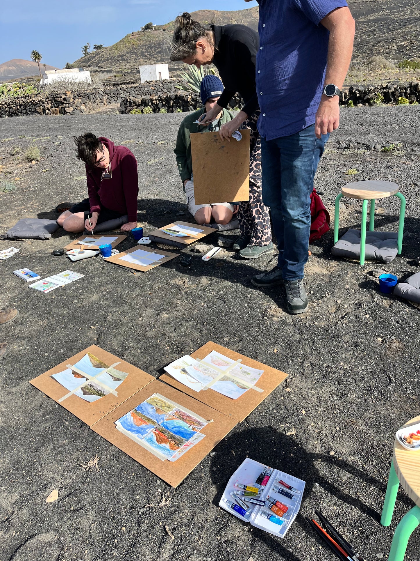 Volcanoes Art Day Experience