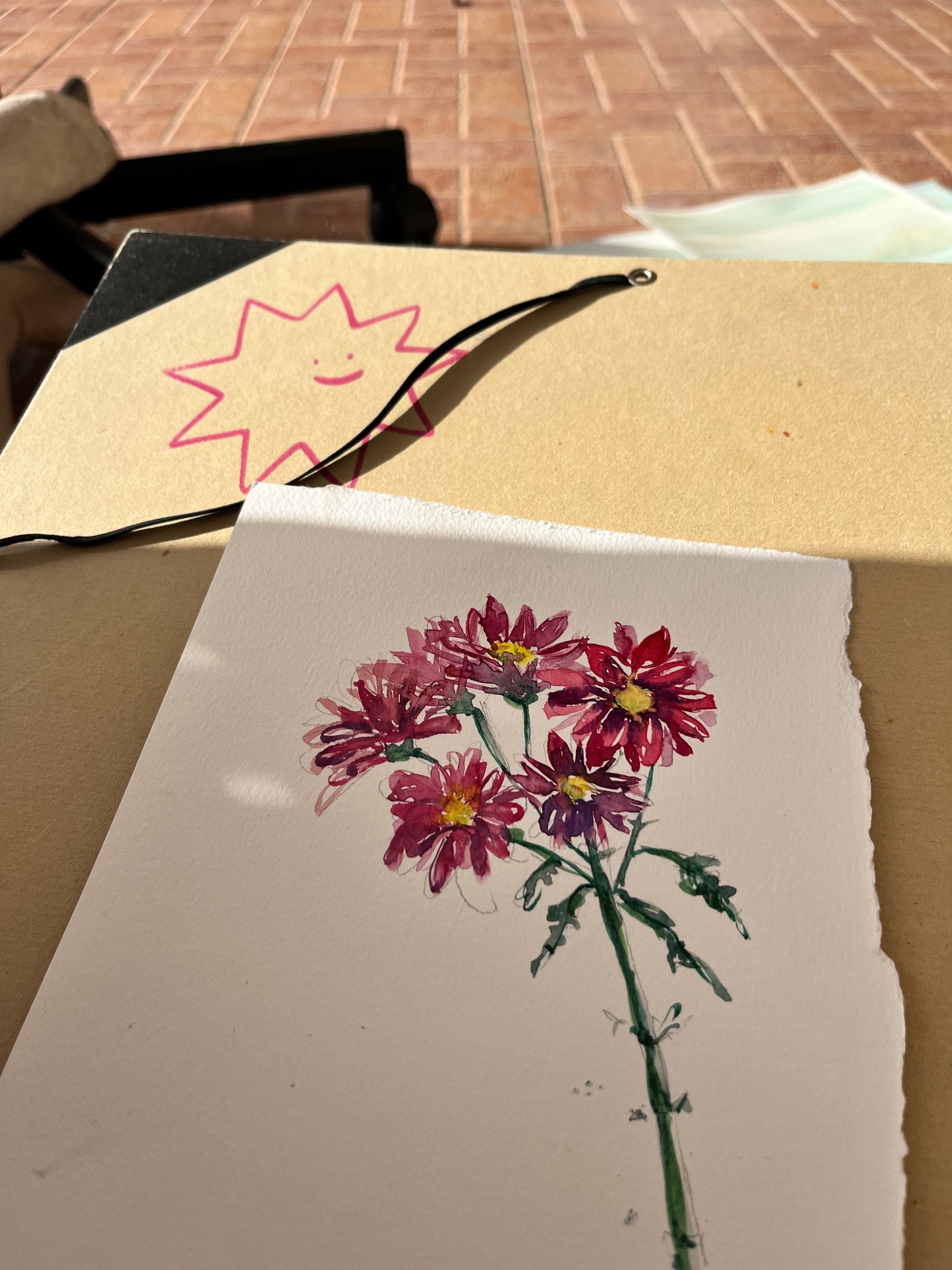Taller de Acuarela: cactus y flores