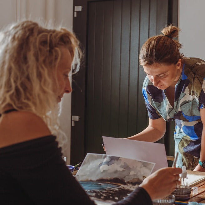 Watercolour and Surf Art Retreat