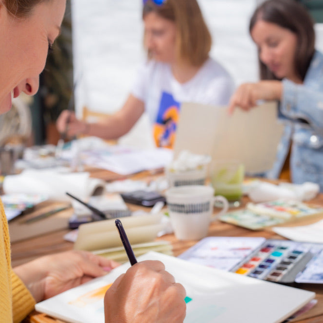 Sketchbook Art Retreat June 2025