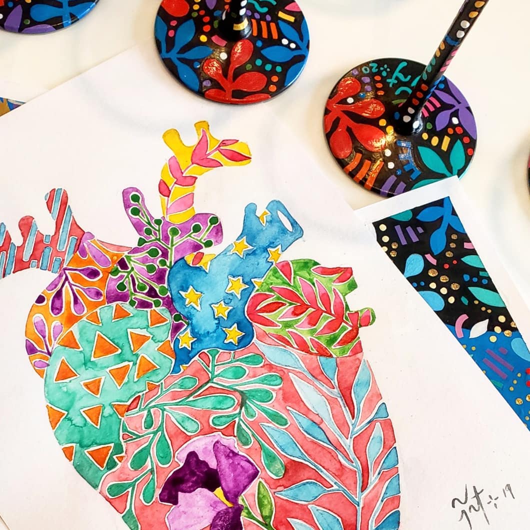Illustration Art Retreat