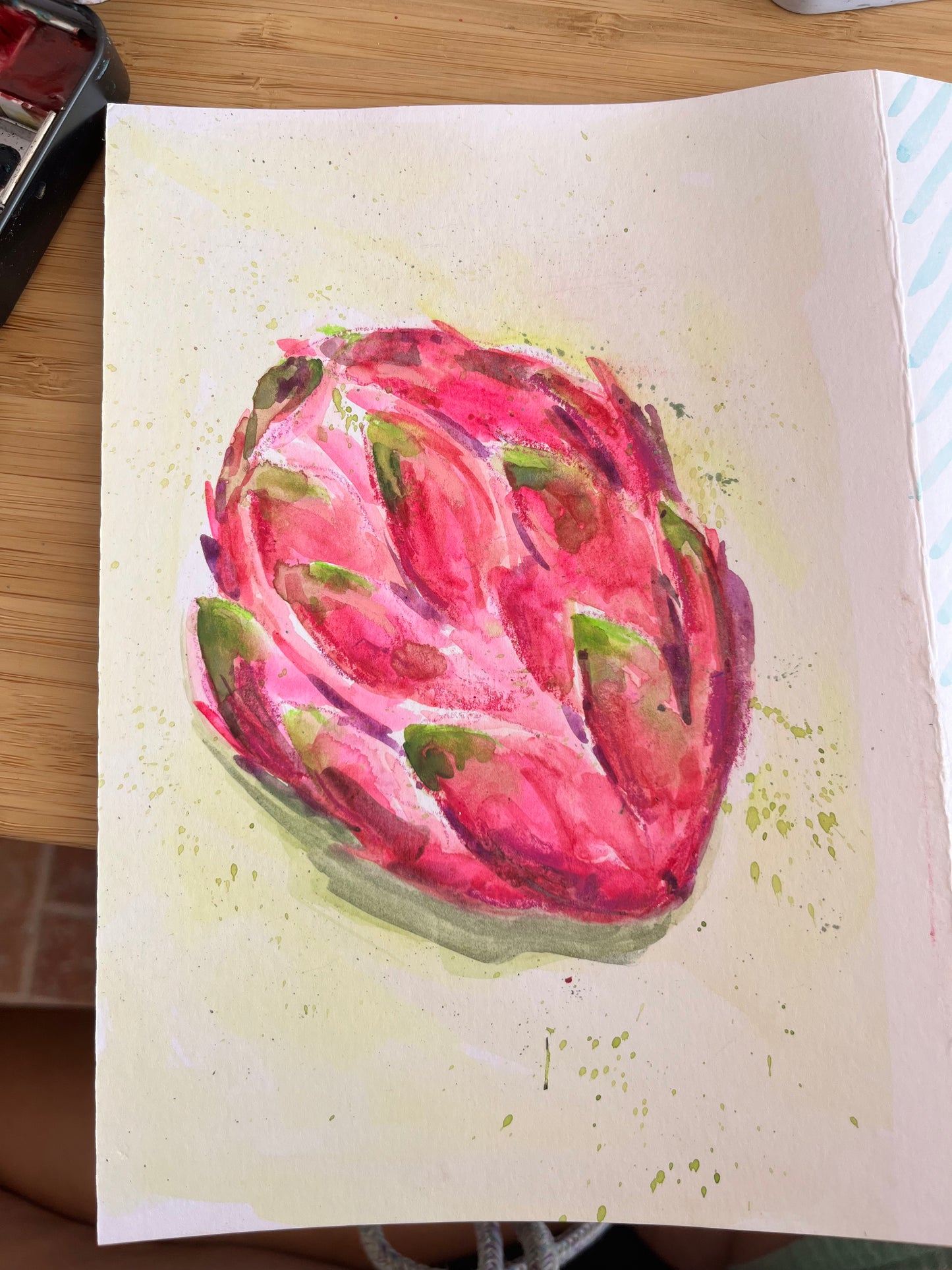 Taller de Acuarela frutal 