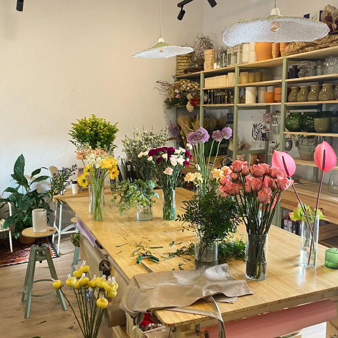 taller de acuarela floral